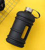 Fitness water bottle 1.3L large capacity scale sports