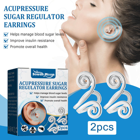 Massage Earrings Relieve Discomfort Health Care